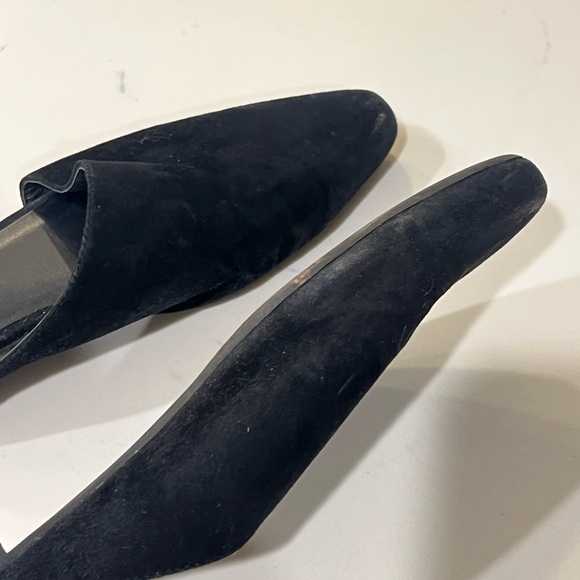 Vince Black Suede Mules - Picture 5 of 8